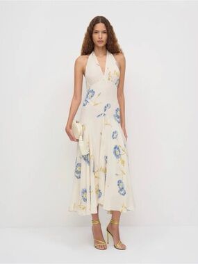 reformation evita denim dress Reformation Evita Denim Dress by Anthropologie